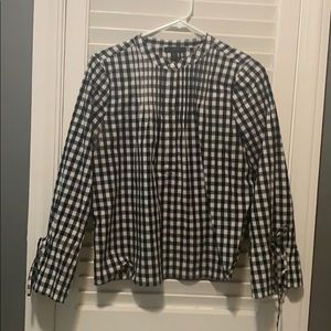 Jcrew gingham top